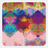 Sticker Carré l'univers  (Devant)