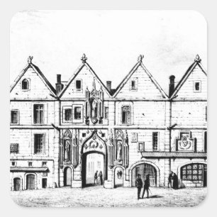 Sticker Carré L'université de la Navarre en 1440