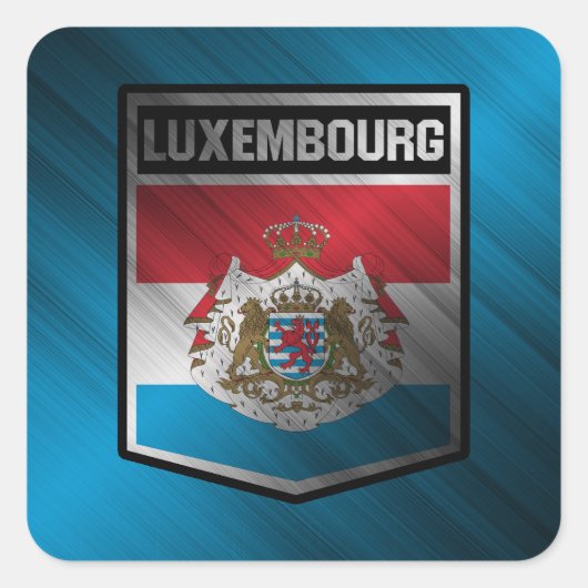 Sticker Carré Luxembourg (Devant)