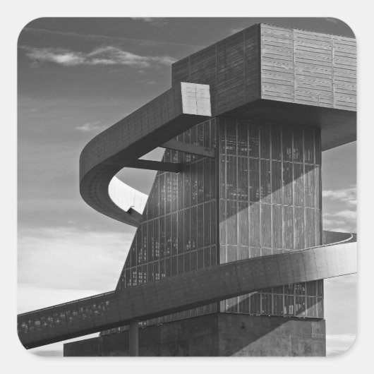 Sticker Carré Lycée central, 2017 (Devant)