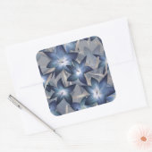 Sticker Carré Lys bleus (Enveloppe)
