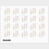 Sticker Carré m. et mme (Feuille)