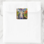 Sticker Carré M. Moosey Moose (Sac)