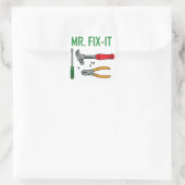 Sticker Carré M. Réparer (Sac)