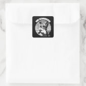 Sticker Carré M. Schnauzer (Sac)