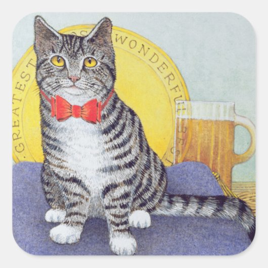 Sticker Carré M. Wonderful (Devant)