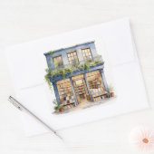 Sticker Carré Ma librairie  (Enveloppe)