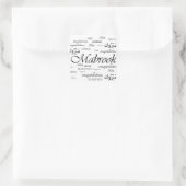 Sticker Carré Mabrook ! Félicitez vos amis arabes (Sac)