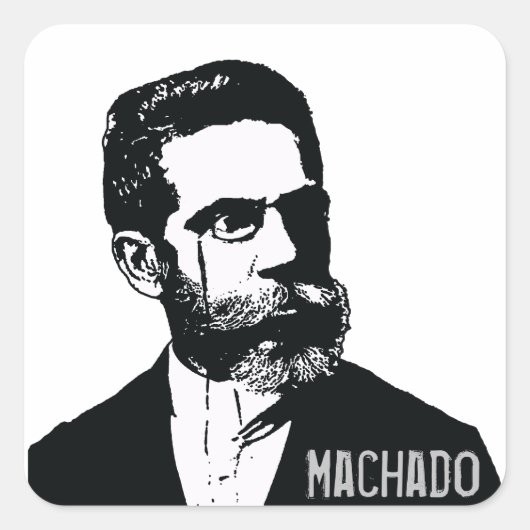 Sticker Carré Machado de Assis (Devant)