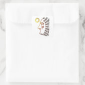 Sticker Carré Machu Picchu Cusco Pérou (Sac)