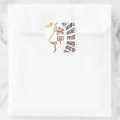 Sticker Carré Machu Picchu Cusco Pérou (Sac)