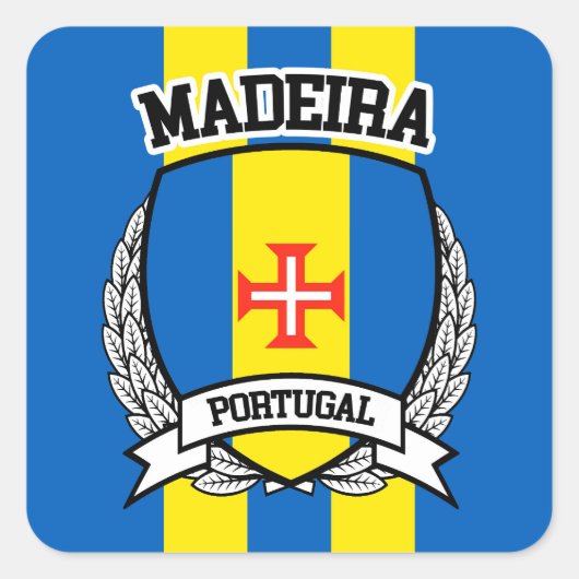 Sticker Carré Madère (Devant)