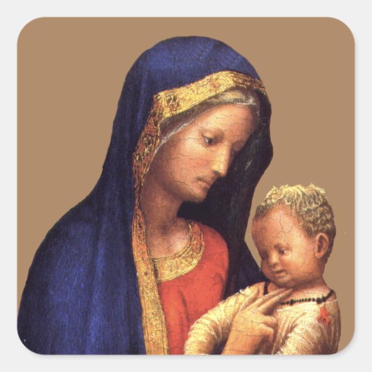 Sticker Carré Madonna Casini (Devant)