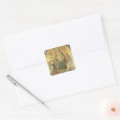 Sticker Carré Madonna del Ceppo, 1453 (et détail 62016) (Enveloppe)