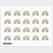 Sticker Carré Magic Rainbow (Feuille)