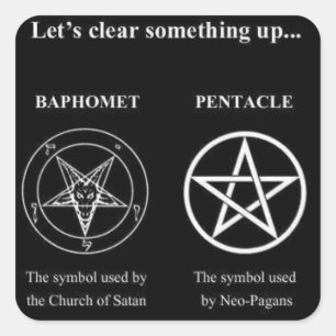 Sticker Carré Magick - laissez-nous clairs quelque chose