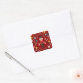 Sticker Carré Magie de Nutcracker (Enveloppe)