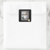 Sticker Carré Magishun Kitteh (Sac)