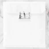 Sticker Carré Magnétisme animal - (Sac)