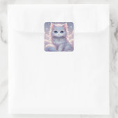 Sticker Carré Magnifique Angel Princess Cat (Sac)