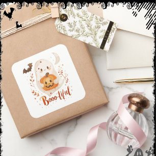 Sticker Carré Magnifique ExDesigner Halloween