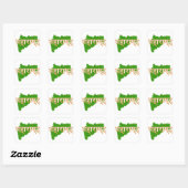 Sticker Carré Maharashtra (Feuille)