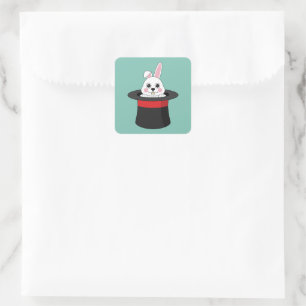 Sticker Carré Maillot dans le Casquette Assistant