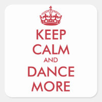 MAINTENIR LE CALME ET LA DANSE PLUS - texte person