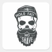Sticker Carré Maintenir rapide sans raser (Devant)