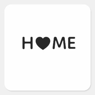 STICKER CARRÉ MAISON