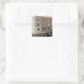 Sticker Carré Maison de poupée anglaise avec balcon (Sac)