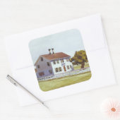 Sticker Carré Maison de Rich (Enveloppe)