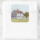 Sticker Carré Maison de Rich (Sac)