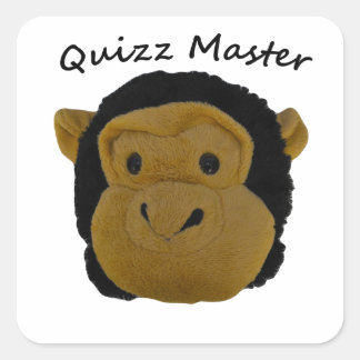 Sticker Carré Maître de Quiz