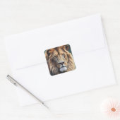 Sticker Carré Majestic Mane (Enveloppe)