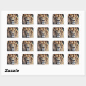 Sticker Carré Majestic Mane (Feuille)