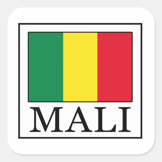 Sticker Carré Mali (Devant)