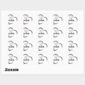 STICKER CARRÉ MAMA (Feuille)