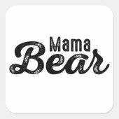 Sticker Carré Mama Bear (Devant)