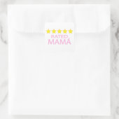 Sticker Carré Mamá cinq étoiles (Sac)