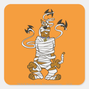 Sticker Carré Maman de Scooby