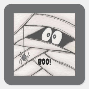 Sticker Carré Maman Dit