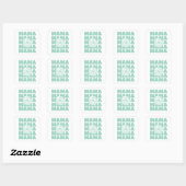 Sticker Carré Maman Florale Daisy (Feuille)