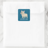 Sticker Carré Maman Frenchie (Sac)