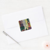 Sticker Carré Maman, I Cleaned My Room ! (Enveloppe)