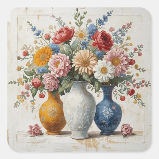 Sticker Carré Mamma Mia! - Nonna Mia!  (Devant)