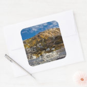 Sticker Carré Mammoth Hot Spring (Enveloppe)
