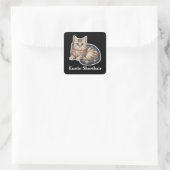 Sticker Carré Manche Exotique (Sac)