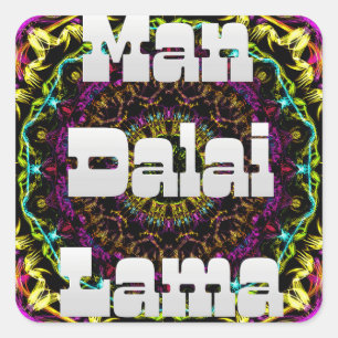 Sticker Carré Mandala