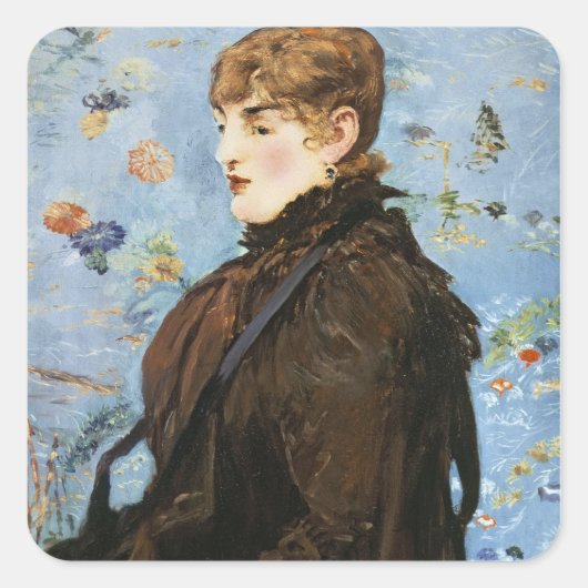 Sticker Carré Manet | Automne, 1882 (Devant)